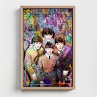 Beatles Poster George Paul John Ringo Beatles 1960s Poster 20x30inch Free Ship