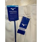 Youth Mizuno Baseball Pants Size Medium Hemmed Bottom White With Blue