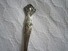 Vintage 1847 Rogers Bros 1904 Grape Pattern Silverplate Cake Serving Fork