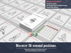 Sex Game 36 Illustrated Sexual Position Cards With Dice Romantic Game For Adults