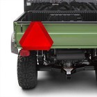 Reflective Slow Vehicle Sign 14 x16  Safety Triangle Golf Cart tractor  Utv