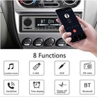 Vintage Car Fm Radio Mp3 Player Bluetooth Usb Classic Stereo Audio Receiver Aux