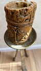Large Vintage Brass Candlestick   Candle Holder
