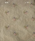 Simply Shabby Chic Vintage Green Rosebud Twin Flat Sheet   Pillowcase 