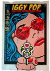 Scarce Nm Signed   Numbered Iggy Pop Emek Original 2016 Ltd Edition Aor Poster