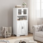 Kitchen Pantry Cabinet  Standing Cupboard storage Cabinet For Living Room  White