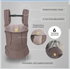 L  ll  baby Complete All Seasons Ergonomic 6-in-1 Baby Carrier - Bark