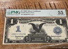 1899  1 Silver Certificate Consecutive Serial Number 