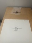 Laserbeak Transformers Original Production Animation Cel W Sketch G1 The Movie