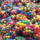 100pcs Ball Pit Balls Plastic Balls 5 5cm Ocean Ball For Swim Pit Pool Playpen