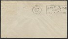 1930 Prairie Service Flight Cover Moose Jaw Sask To Calgary Alberta