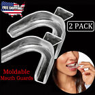 Silicone Mouth Guard Night Teeth Clenching Grinding Sleep Dental Bite Moldable 