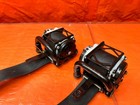 14-23 Infiniti Q50 Left   Right Front Seat Belts Safety Belt Black Oem Factory 1