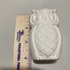 Vtg Macrame Unfinished Ceramic Butterflies  Owls  Wood Beads  9  Plastic Rings