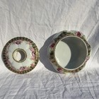 Vintage Nippon Hand Painted Porcelain Hair Receiver