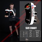 Muka Kick Boxing Strike Curved Thai Pad Mma Muay Thai Training Focus Target