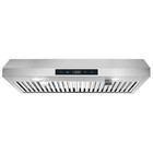 Sndoas 30in Under Cabinet Kitchen Range Hood 600cfm 3-speed Touch Control Vented