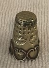 Vintage Alpaca Mexico Taxco Silver Ornate Sewing Thimble