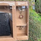 Coach Boxed Corner Zip Wristlet In Signature Leather Cf358 Authentic