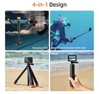 Telesin 4 In 1 Selfie Stick Floating Hand Grip Tripod Waterproof Extendable