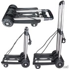 Foldable Shopping Cart  Collapsible Hand Truck With Handle Utility Dolly