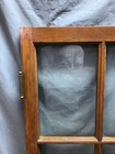 Antique Pair Vintage Oak 6 Lite Glass 25x54 Cabinet Bookcase Doors Old 1079-24b