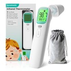 Baby Ear Thermometer Infrared Forehead Digital Fever Alarm 40 Memory