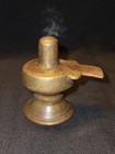 Antique Traditional Indian Bronze Shiva Lingam Of God Shiva Rare Collectible  6