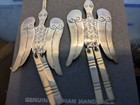 Vintage Navajo Sterling Silver Dangle Earrings New In Original Packaging