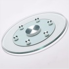 Glass Lazy Susan For Dining Table Large Round Kitchen Table Top 50cm 19inch