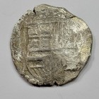 1622-1647 Cob 8 Reales Potosi Bolivia Genuine Spanish Colonial Silver  v560