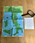 Ciao Italian Fast Map Of Italy 18 X 12 Laminated 2 Maps In 1 Perillo Tours  New