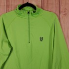 Footjoy Quarter Zip Sweater Mens Sz Medium Loose Performance Pullover 
