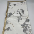 Marble Gold Trim Flower Wrapping Paper 20 Sheets