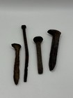 Vintage Antique American Railroad Spikes Forge Metal Collectibles    