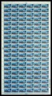 1967 Efta Ord Set In Full Sheets Inc All Varieties Unmounted Mint