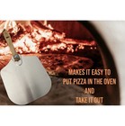 Rumbly Bear Aluminum Pizza Peel 12 Inch X 14 Inch With Folding Wood Handle Pizza