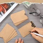 500 Pack Gift Card Sleeve 2 4 X 3 5 Inches Credit Hotel Key Debit Id Cards Ho   