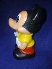 Vintage 1960 s Walt Disney Productions Mickey Mouse 6  Squeak Toy Made In Italy