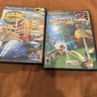 Playstation 2 2-game Bundle Including Crash Nitro Cart Hot Shot Golf  With Cases