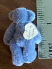 Vtg Nancy Fruetel Teddy Bear Toy Artist Dollhouse Miniature Blue Bear 1 5    Look