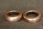 2 Lightning Rod Ball End Caps Solid Copper New Replacement 1 9 16 X 1 1 16 Large