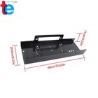 10  X 4 5  Universal Winch Mounting Plate 15 000 Lbs Capacity For Truck  Trailer