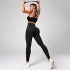 Seamless Yoga Leggings - Push-up Knitted Sports Pants Women Workout Activewear