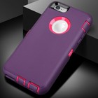 For Iphone 7 8 Se 4 7 Case Heavy Duty Shockproof Cover Built-in Screen Protector