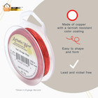  24 Gauge    51 Mm Tarnish Resistant Colored Copper Craft Wire  A