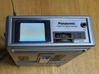 Panasonic Travelvision Tr-1020p 1 5    Black   White Tv am fm - Vintage