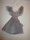 Vintage Little Girls Purple Dotted Swiss Sheer Pinafore Dress Size  2t