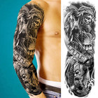 20 Sheets Extra Large Full Arm Sleeve Temporary Tattoos For Men Women Thigh