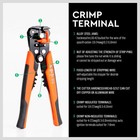 Self-adjusting Insulation Wire Stripper Cutter Crimper Terminal Tool Pliers 8 